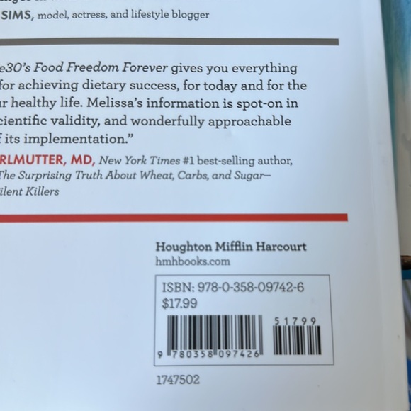 NWT The Whole 30’s Food Freedom Forever by Melissa Hartwig - Picture 8 of 8